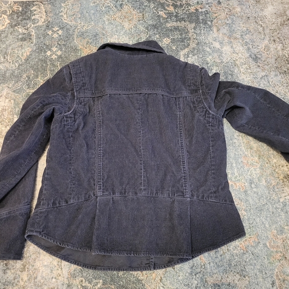 Sundance Navy Corduroy Jacket Size 12 REALLY CUTE! - Picture 3 of 4